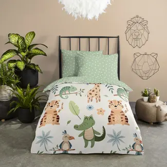 Good Morning Peuter dekbedovertrek Sabah - katoen - 120x150 + 60x70 cm