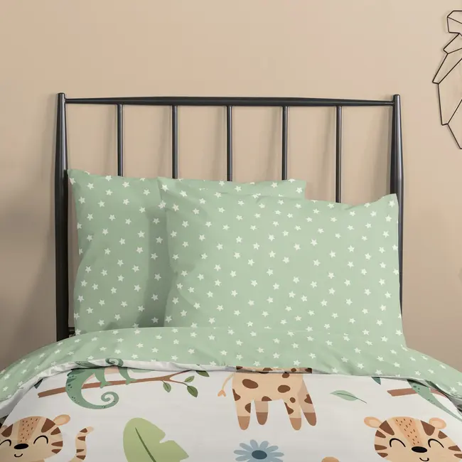 Peuter dekbedovertrek Sabah - katoen - 120x150 + 60x70 cm