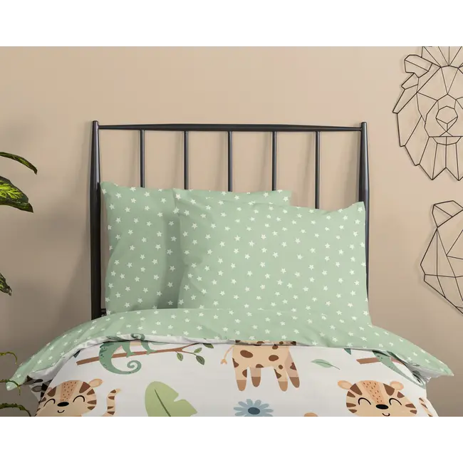 Peuter dekbedovertrek Sabah - katoen - 120x150 + 60x70 cm