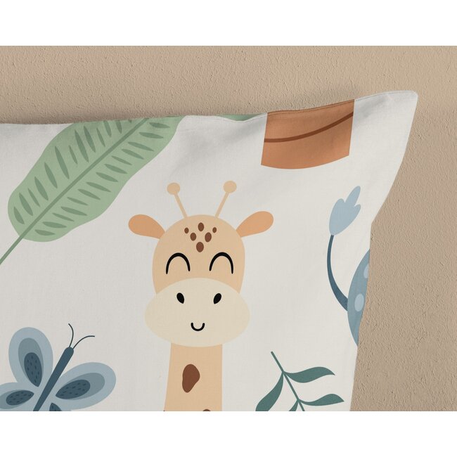 Kinderdekbedovertrek Sabah - katoen - eenpersoons - 140x220 + 60x70 cm