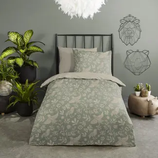Good Morning Ledikant dekbedovertrek Odette - katoen - 100x135 + 40x60 cm