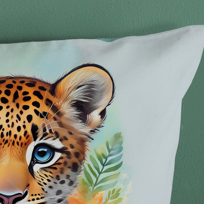 Kinderdekbedovertrek Lodewijk - katoen - eenpersoons - 140x220 + 60x70 cm