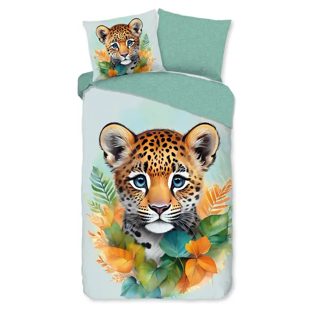 Kinderdekbedovertrek Lodewijk - katoen - eenpersoons - 140x220 + 60x70 cm