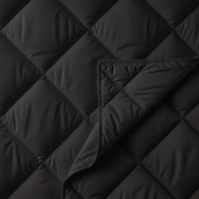 Lazy dekbed zonder overtrek incl. kussensloop Diamond  - zwart