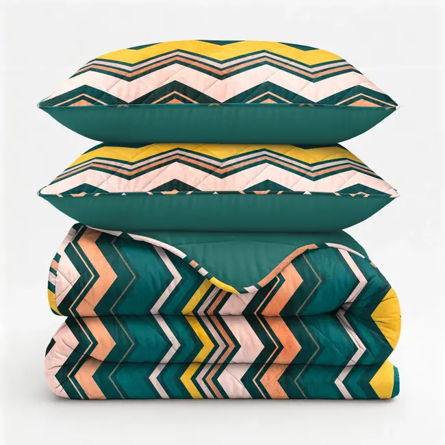 Lazy dekbed zonder overtrek Scala incl. kussensloop - Donkergroen