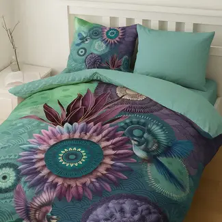 HiP Dekbedovertrek Vespera - katoensatijn