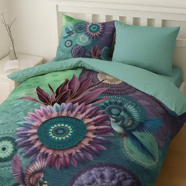 Dekbedovertrek Vespera - katoensatijn