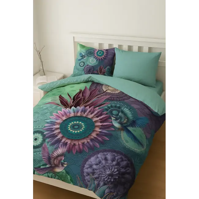 Dekbedovertrek Vespera - katoensatijn