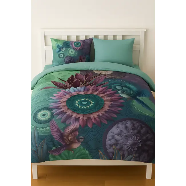 Dekbedovertrek Vespera - katoensatijn