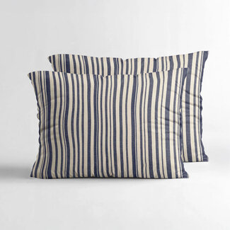 Sleeptime Lazy kussensloop Stripy katoen - 2 stuks 60x70 cm