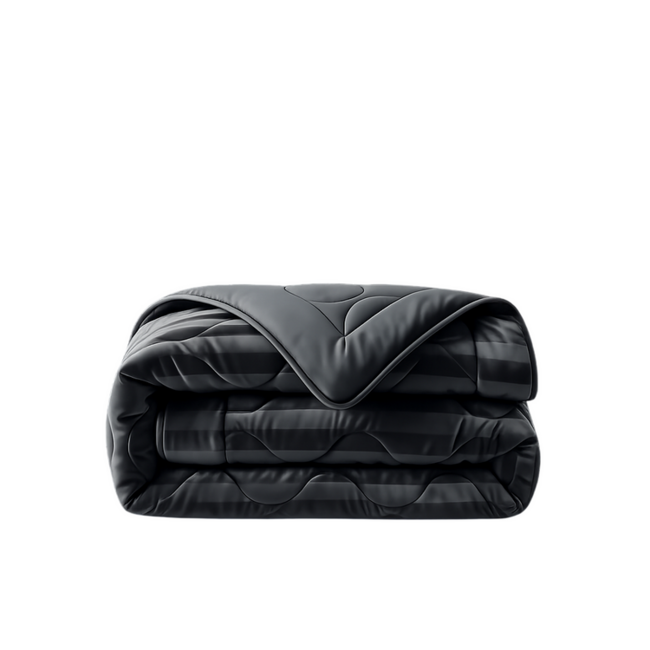 Lazy dekbed zonder overtrek Hotel Velvet - exclusief kussensloop - Antraciet