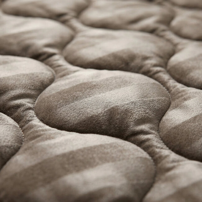 Lazy dekbed zonder overtrek Hotel Velvet - exclusief kussensloop - Taupe