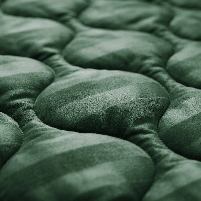 Lazy dekbed zonder overtrek Hotel Velvet - exclusief kussensloop - Donkergroen