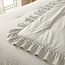 Lazy dekbed zonder overtrek Ruffles - exclusief kussensloop - Creme