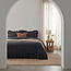 Lazy dekbed zonder overtrek Ruffles - exclusief kussensloop - Antraciet