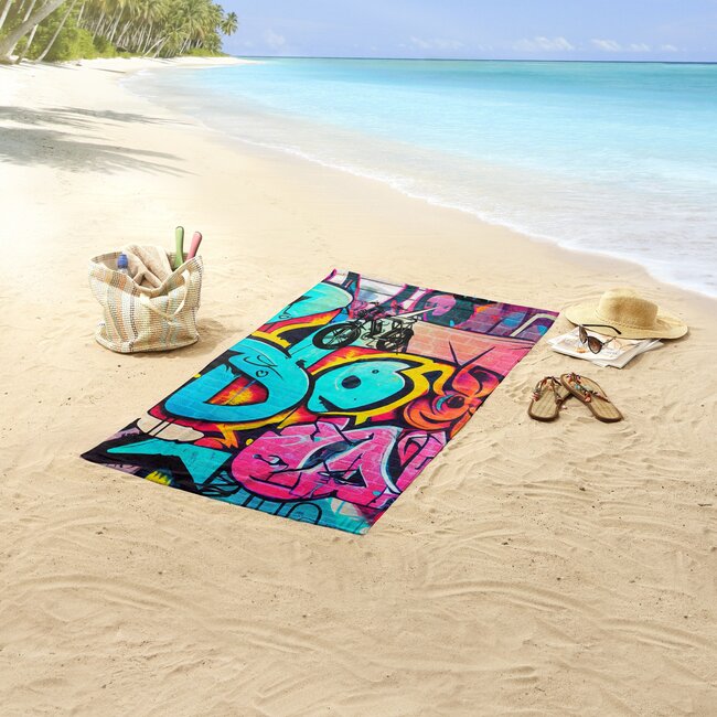 Strandlaken Charlie - handdoek 75x150 cm