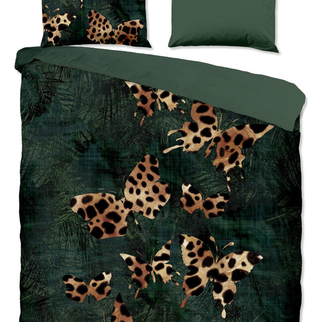 Microvezel dekbedovertrek Lido - groen