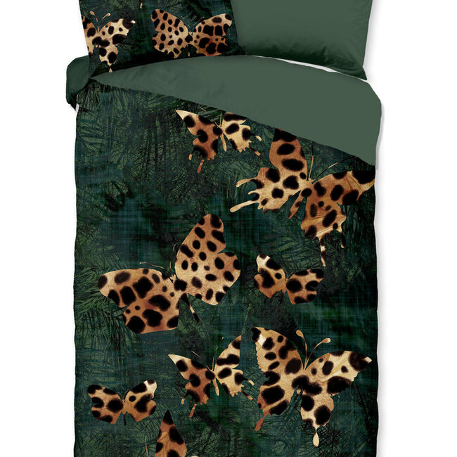 Microvezel dekbedovertrek Lido - groen