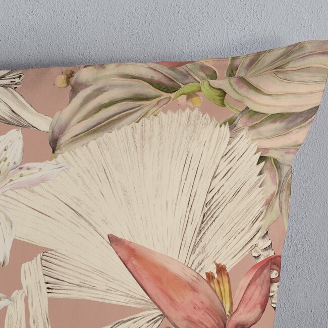 Microvezel dekbedovertrek Ramani - roze