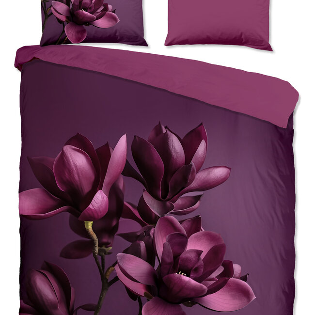 Microvezel dekbedovertrek Penelope - paars