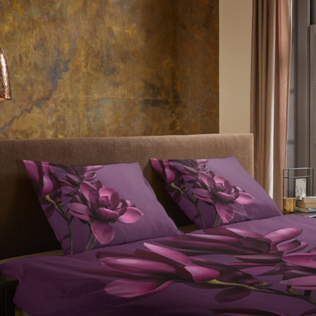 Microvezel dekbedovertrek Penelope - paars