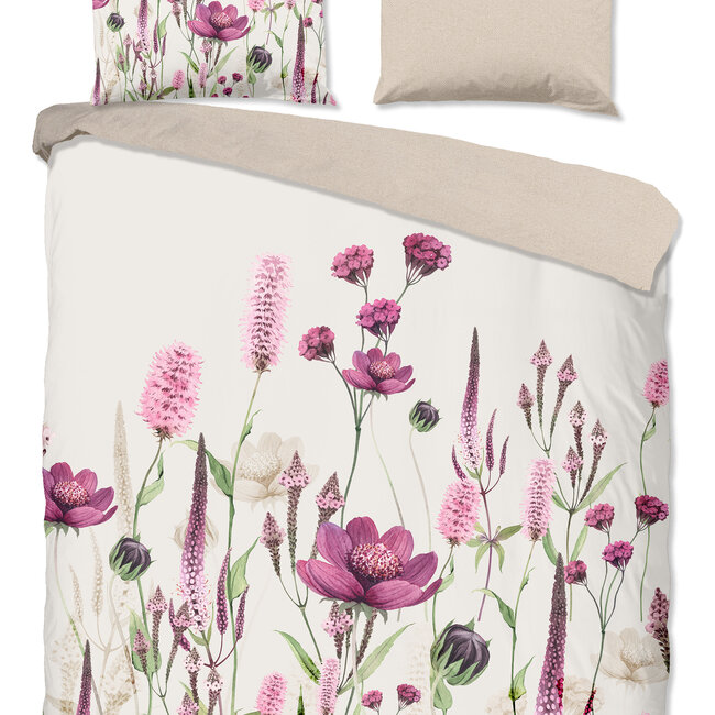 Dekbedovertrek Hala - katoen - zand