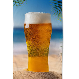 Good Morning Strandlaken Beer - handdoek 100x180 cm