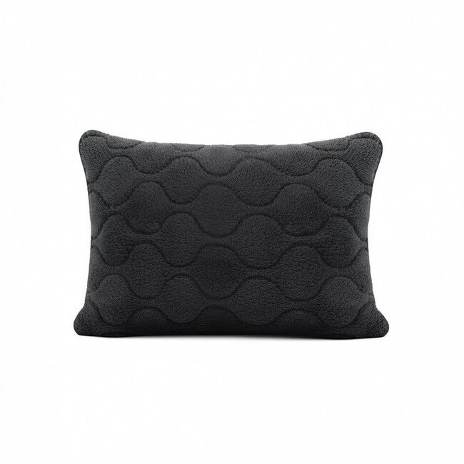 Lazy dekbed zonder overtrek Teddy - inclusief kussensloop - zwart