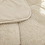 Lazy dekbed zonder overtrek Teddy - inclusief kussensloop - beige