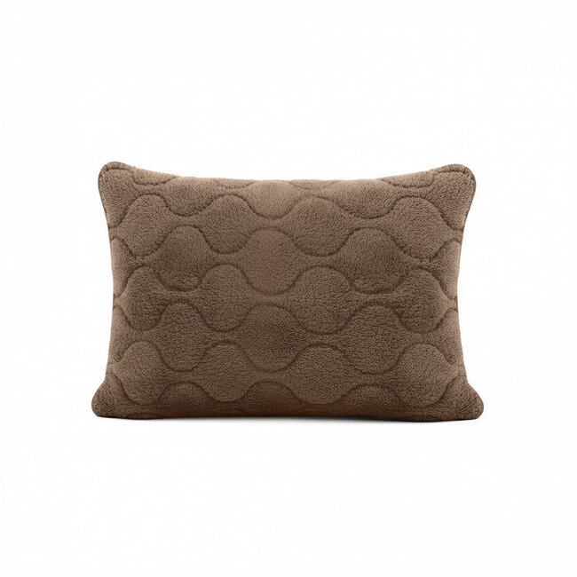 Lazy dekbed zonder overtrek Teddy - inclusief kussensloop - bruin