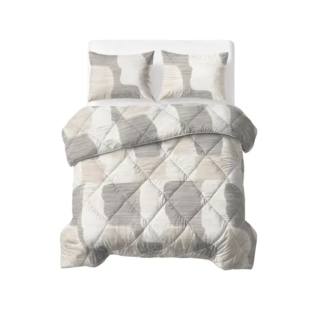 Lazy dekbed zonder overtrek Checkered - exclusief kussensloop