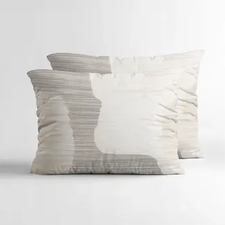 Sleeptime Lazy kussensloop Checkered katoen - 2 stuks 60x70 cm