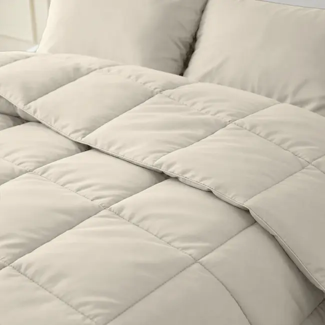 Lazy dekbed zonder overtrek Beige - exclusief kussensloop