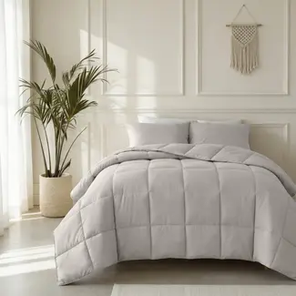 Primaviera Deluxe Lazy dekbed zonder overtrek Taupe - exclusief kussensloop