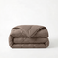 Lazy dekbed zonder overtrek Pintuck - taupe - exclusief kussensloop