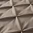 Microvezel kussensloop Pintuck - Taupe - 2 stuks 60x70 cm