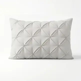 Sleeptime Microvezel kussensloop Pintuck - Off white - 2 stuks 60x70 cm
