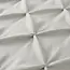Microvezel kussensloop Pintuck - Off white - 2 stuks 60x70 cm