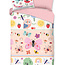 Kinderdekbedovertrek Rinke - katoen - eenpersoons - 140x220 + 60x70 cm