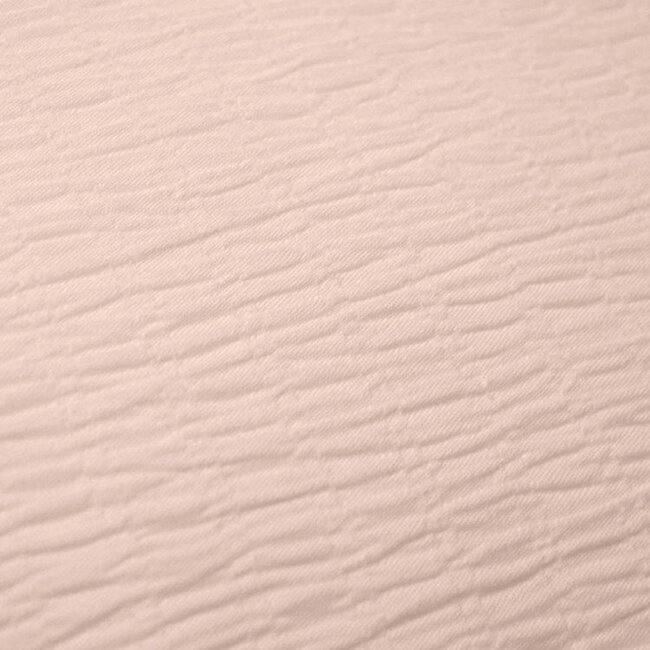 Mousseline hoeslaken - roze - microvezel