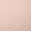 Mousseline hoeslaken - roze - microvezel
