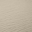 Mousseline hoeslaken - zand - microvezel