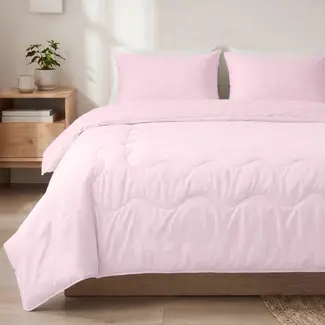 Dreamhouse Verkoelend zomerdekbed zonder overtrek Blue Cell - exclusief kussensloop - Roze