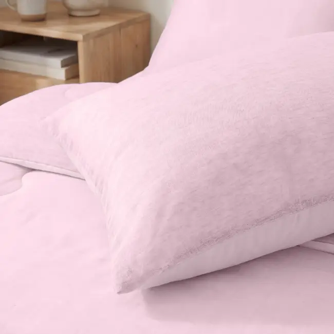 Verkoelend zomerdekbed zonder overtrek Blue Cell - exclusief kussensloop - Roze