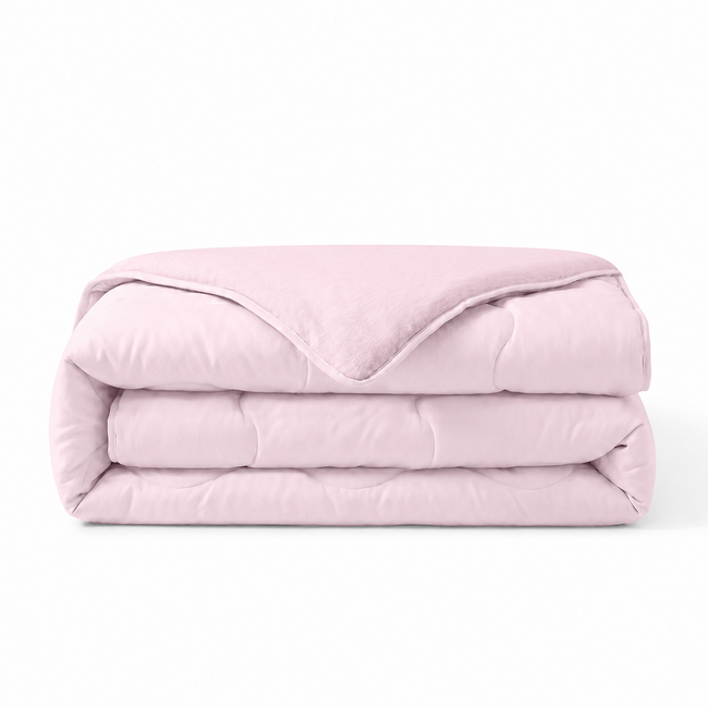 Verkoelend zomerdekbed zonder overtrek Blue Cell - exclusief kussensloop - Roze
