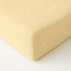 Mousseline hoeslaken - creme - microvezel