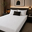 Mousseline hoeslaken - wit - microvezel