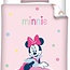 Kinderdekbedovertrek Minnie Mouse - polykatoen - 1-persoons (140x200 + 65x65 cm)