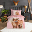 Kinderdekbedovertrek Caitlin - flanel - eenpersoons - 140x220 + 60x70 cm