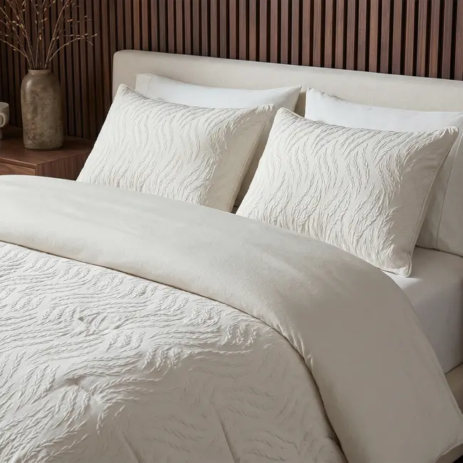Lazy dekbed zonder overtrek Rafa - beige - inclusief kussensloop